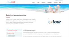 Desktop Screenshot of istour.cz